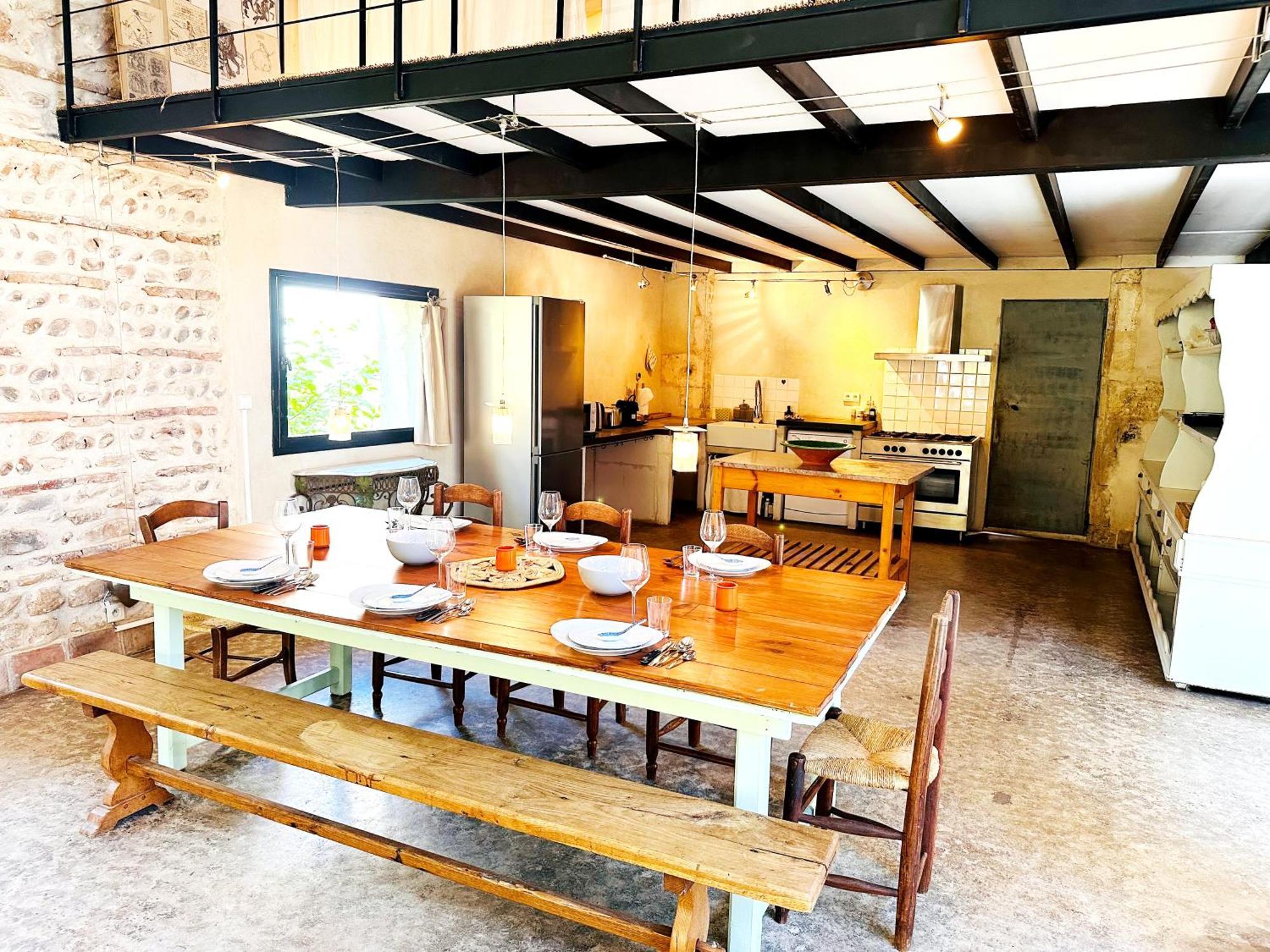 Magnifique Loft - Piscine - Tennis - Babyfoot 尼姆 外观 照片