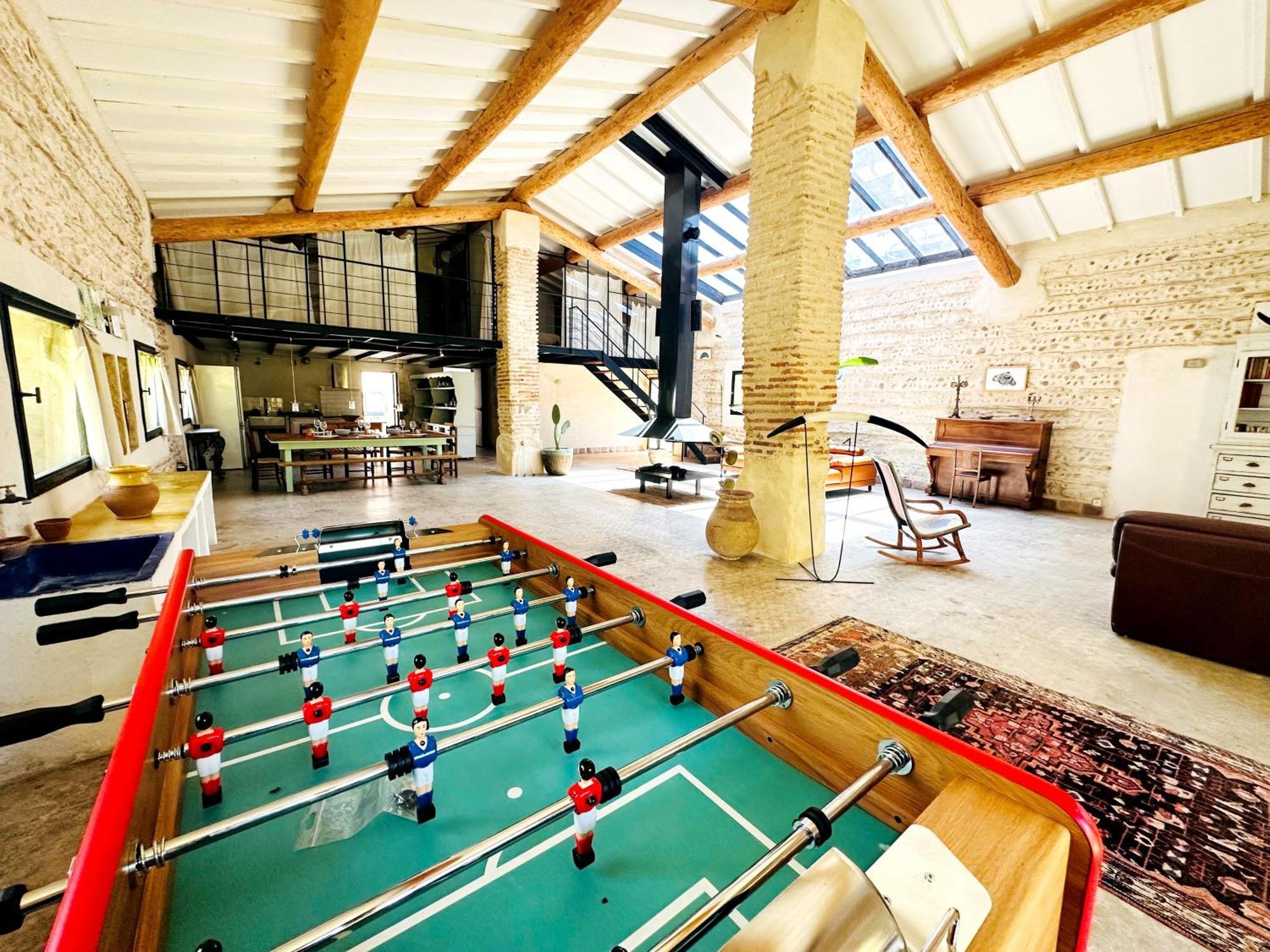 Magnifique Loft - Piscine - Tennis - Babyfoot 尼姆 外观 照片