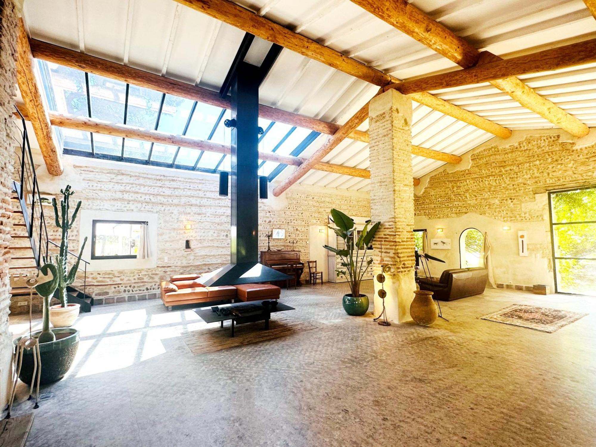 Magnifique Loft - Piscine - Tennis - Babyfoot 尼姆 外观 照片