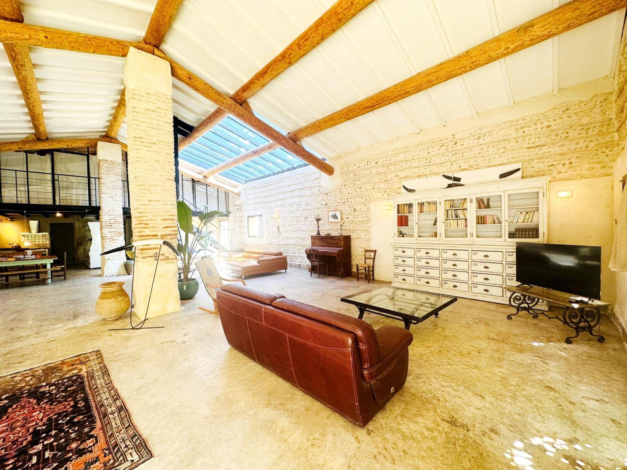 Magnifique Loft - Piscine - Tennis - Babyfoot 尼姆 外观 照片